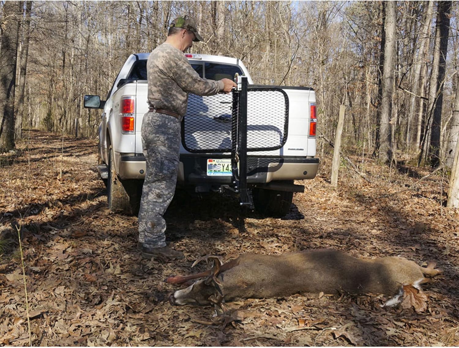 Viking Solutions SwiveLift Durable Lightweight Foldable Easy to Use Portable Big Game Hitch-Mounted Lifting System