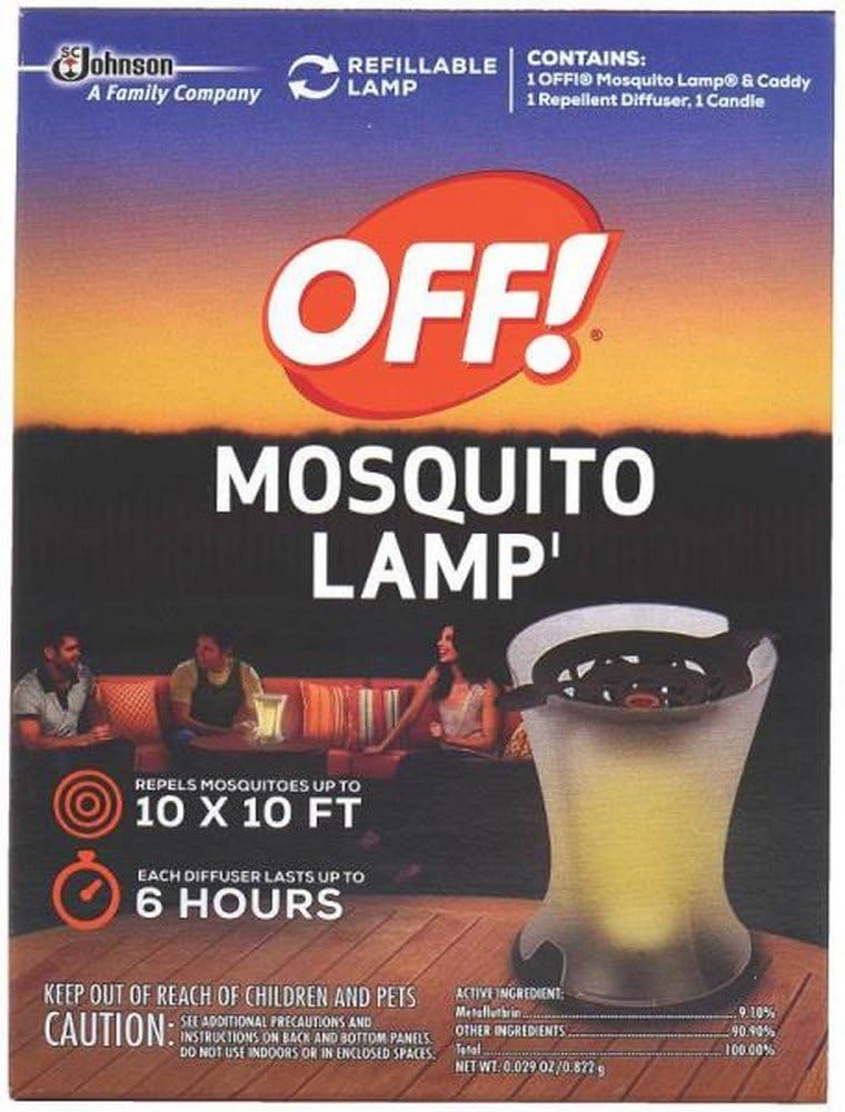 S C Johnson Off Mosquito Lamp ,pack of 4