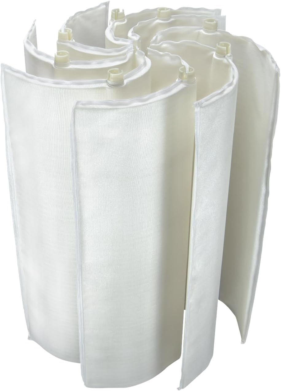 ZOTEE 60 Square Foot Swimmin Pool DE Filter Grids Compatible with FS-2005, PFS3060, FC-9550,PG-1905, FG-1005, Hayward DEX6000DA, DE Grid Swimming Pool Filter Cartridge, 7 Full + 1 Partial