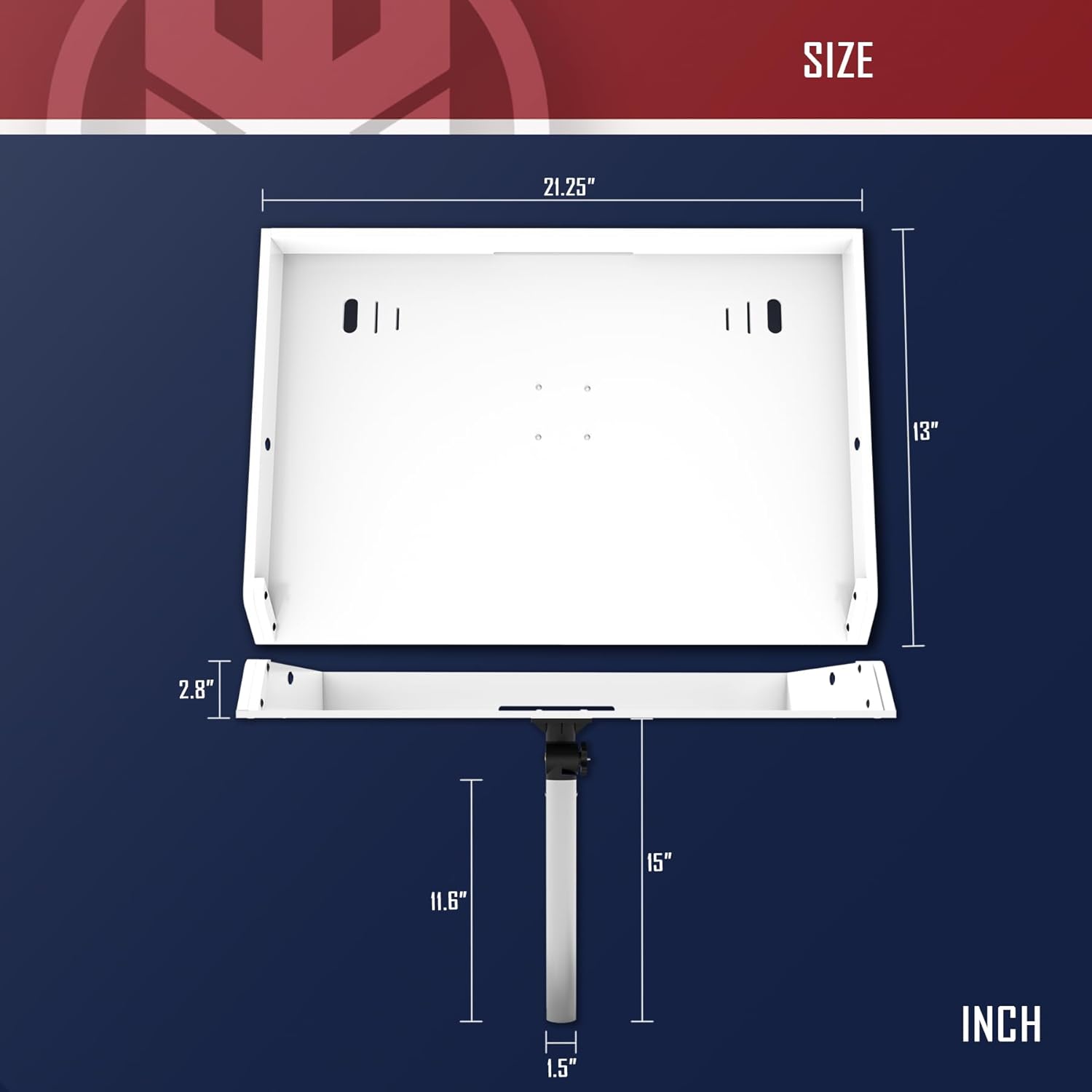 KNINE OUTDOORS Bait Cutting Board for Boat, Boat Cutting Board, with Rod Holder Mount Plier Storage and Knife Slot, for Fish Cleaning Station Fishing Fillet Table, Boat Accessories Marine