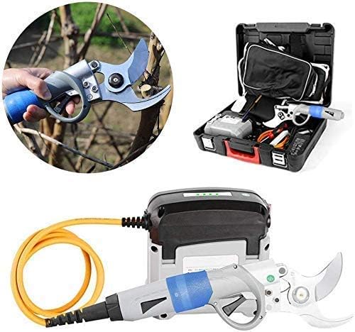 Pruning Shears,Electric Trimmer Garden Tool Electric Gardening with Backpack and Box 45Mm