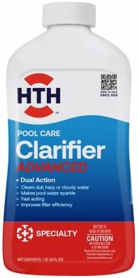 HTH 67067 Super Clarifier for Pools, 32-oz. - Quantity 4