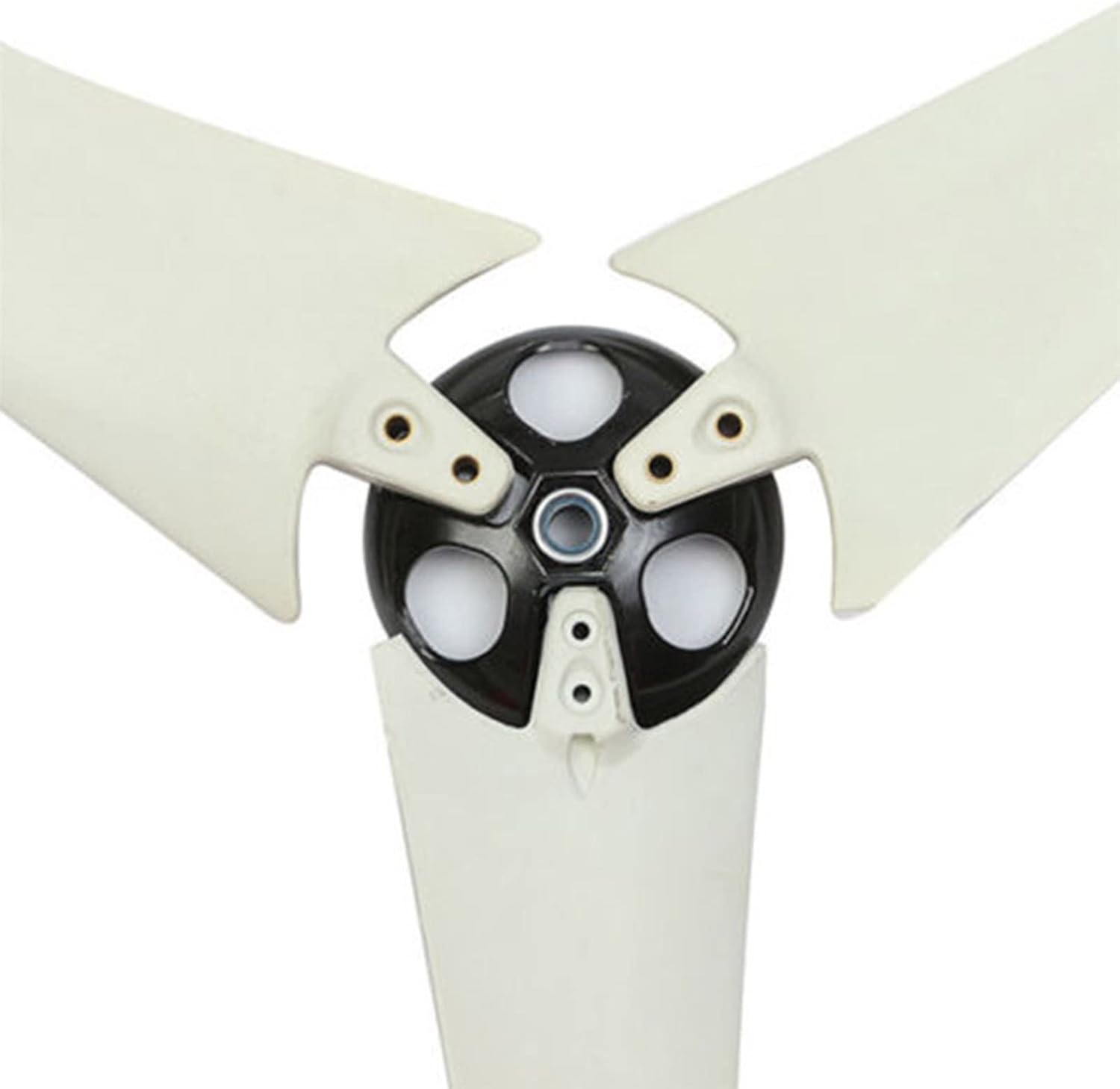 DIY Blade Blades with Hub and Cover 600mm 3 Pack Wind Turbine Accessories for Horizontal Wind Turbine Windmills