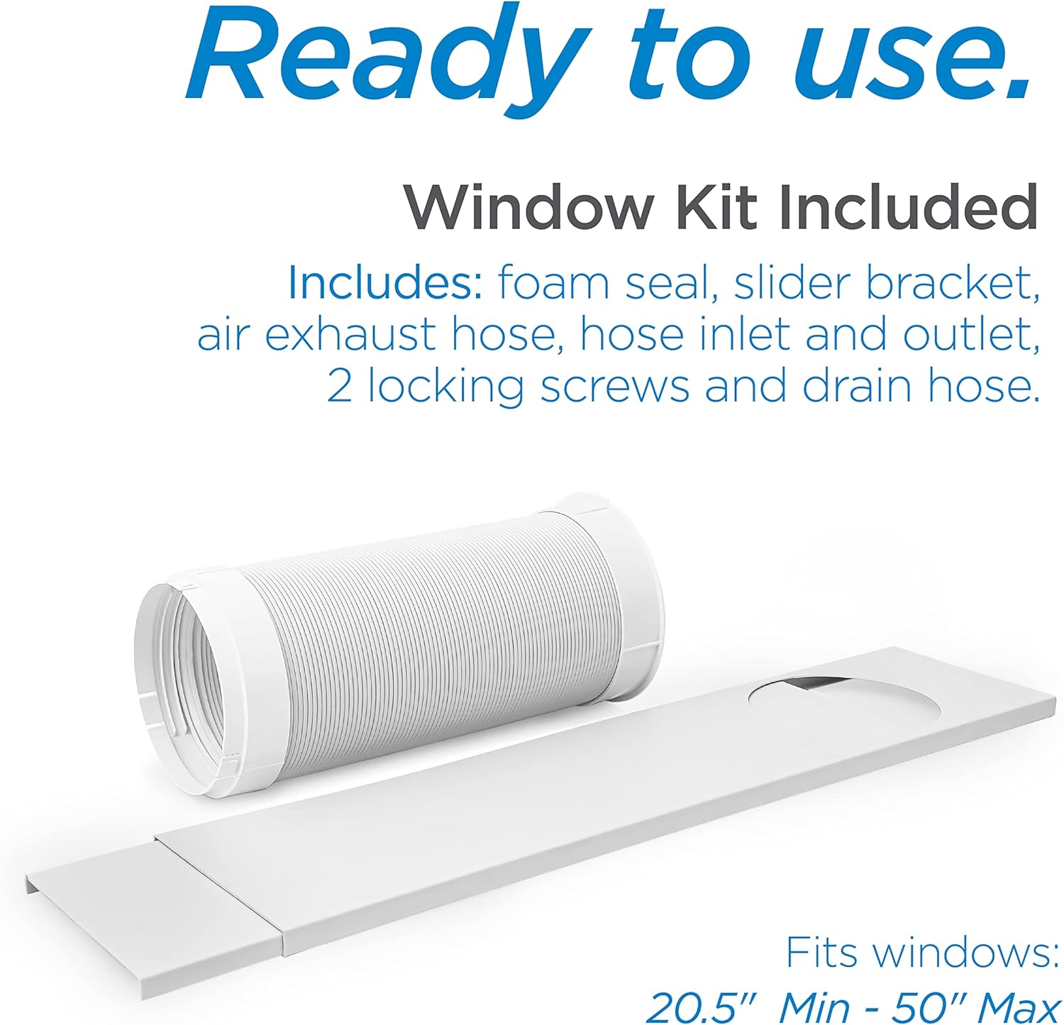 Commercial Cool CPT06WB Remote Control Portable-air-conditioners, 10000 BTU, White