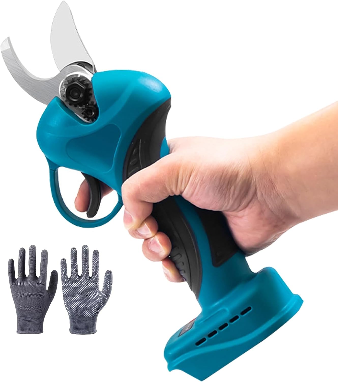 Electric Pruning Shears Cordless Battery Powered Tree Branch Pruner 25mm(0.98Inch) Cutting Diameter, Lightweight Electric Scissors for Gardening, Compatible 18V Battery (Main Unit Only)