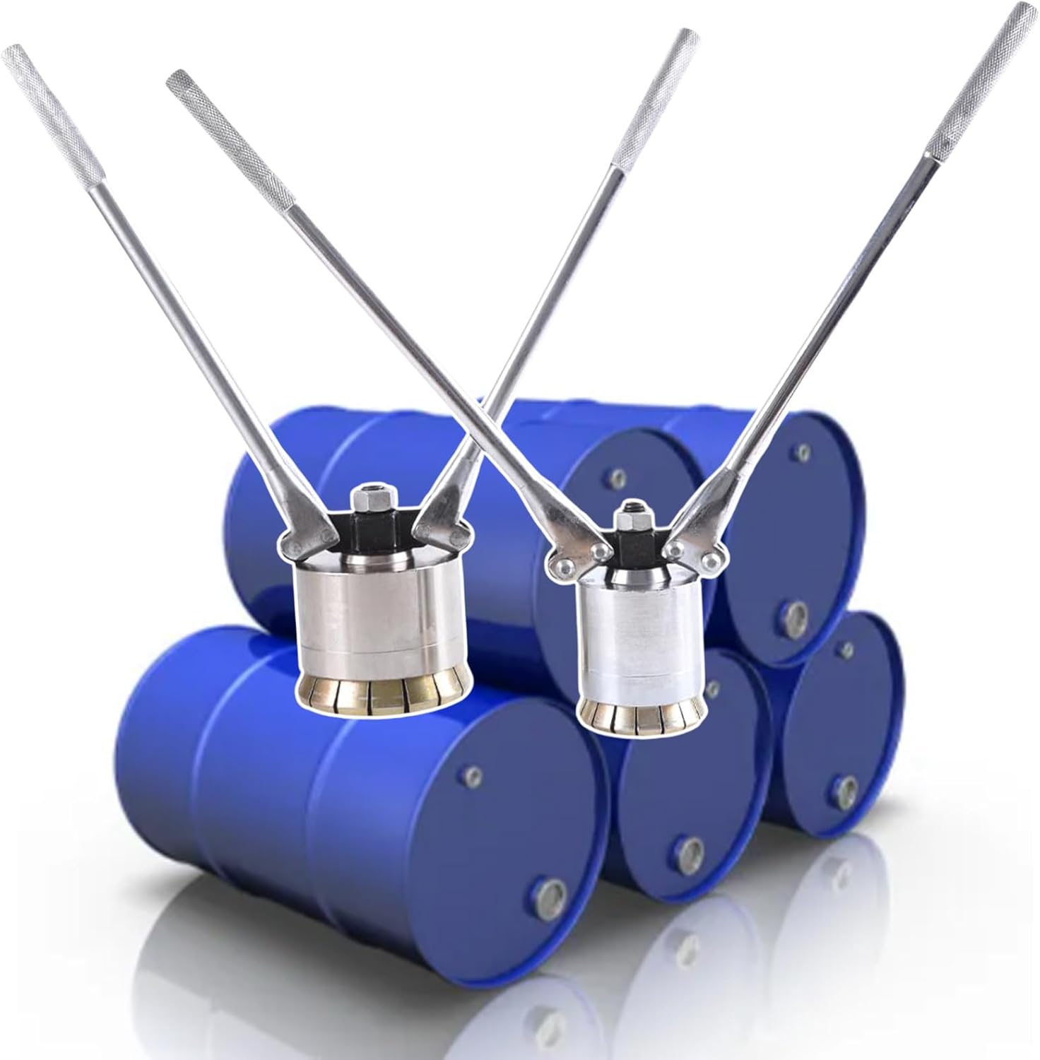 200L 53 Gallon Oil Drum Sealing Machine, Crimper Sealer, Oil Barrel Sealing Machine, Oil Barrel Cap Crimping Tool Crimper Sealer,35Mm+70Mm-35mm+70mm