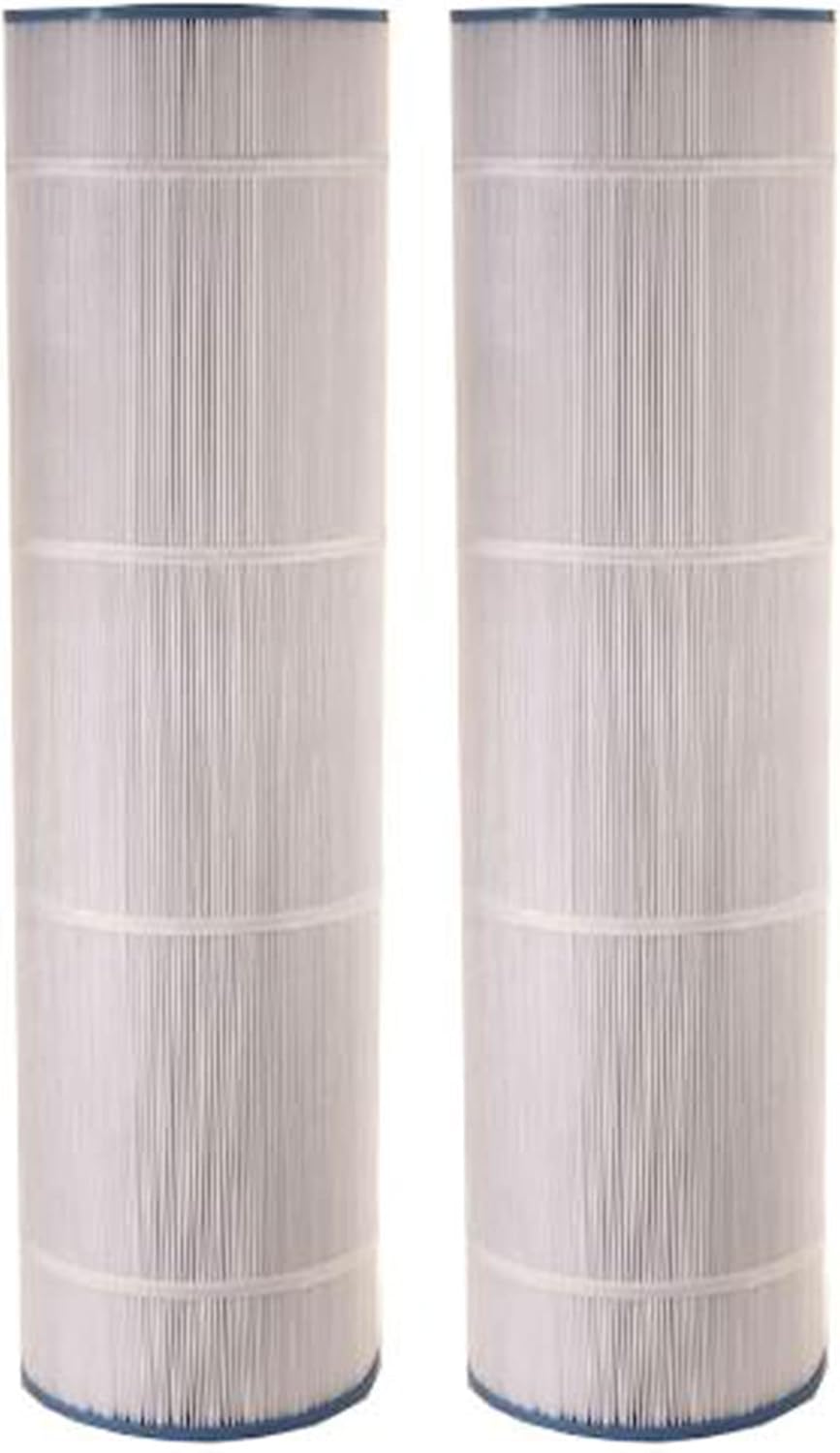 Unicel C-8418 200 Square Foot Media Replacement Pool Filter Cartridge with 200 Pleats, Compatible with Jandy (2 Pack)