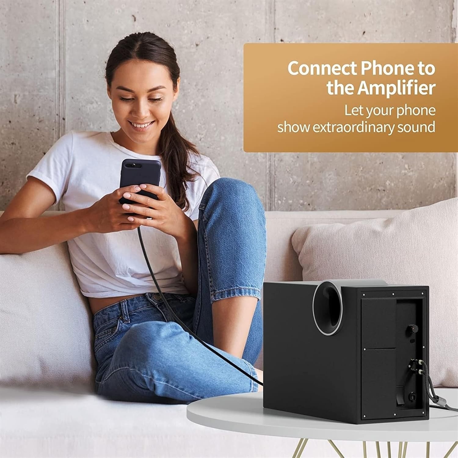 Pro Audio Cable Cable 3.5 to 6.5 Silver-Plated Copper Mobile Phone Electric Guitar to Amplifier Mixer 6.35mm(5m)