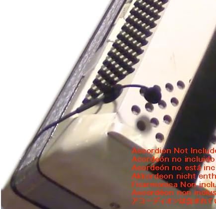 The Grip Plus 6 with Bass Extension Accordion Bass and Treble Microphone System by Myers Pickups