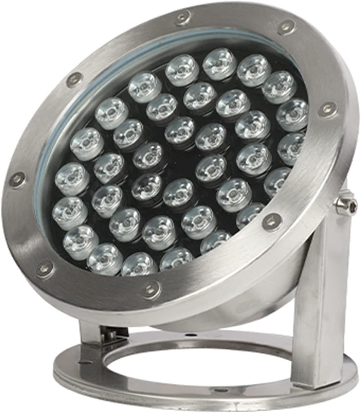 Underwater Light - LED Beam Spotlight, 12V Low Voltage Fountain Lighting LED Waterproof IP68 Stainless Steel Underwater Light for Pool, Fountain, Pond(RGB,36W)