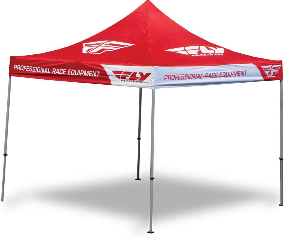 Fly Racing Canopy W/Heavy Duty Frame RED 10'X10'