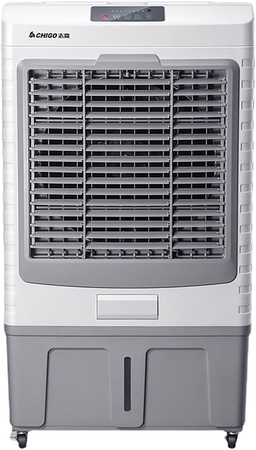 Conveniently Portable Air Conditioner with 3-Speed Adjustable Fan, Extra-Large Water Tank, and Powerful Evaporative Cooling for Enhanced Air Comfort Anywhere Suitable for Large Spaces