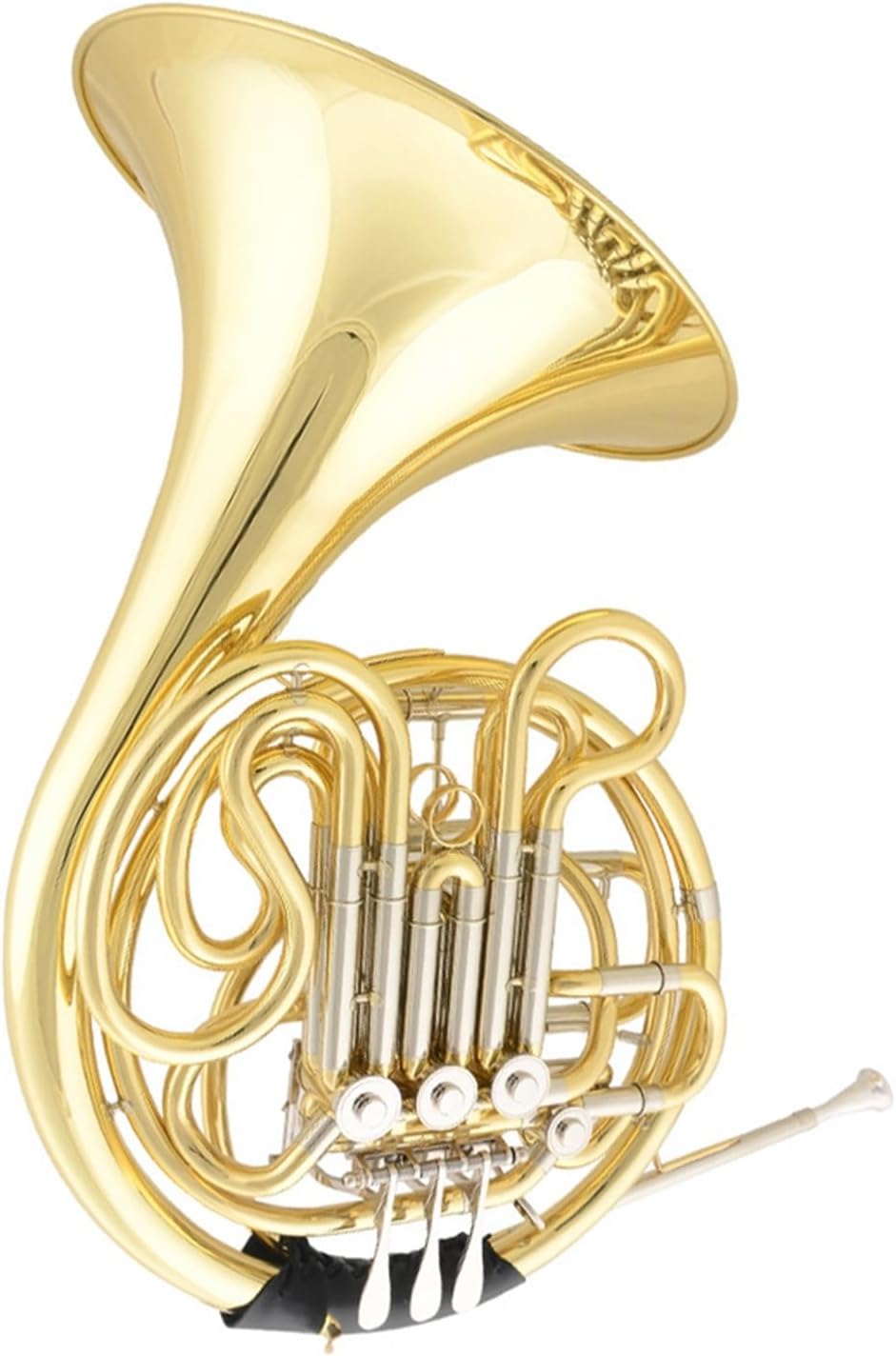 4 Key French Horn Four Key Double Row French Horn Lacquered Gold Professional Performance Practice Instrument