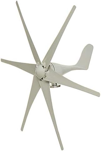 9000W 12V/24V/48V 6 Nylon Fiber Blades Wind Turbines Generator Horizontal Wind Generator Windmill Energy Turbines Charge for Home,24v