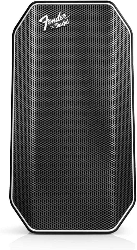 Fender x Teufel ROCKSTER AIR 2 Portable Bluetooth Speaker – Powerful Sound & Bass, 58 Hours Battery, Parties & Events, Mic & Guitar Inputs, Power Bank