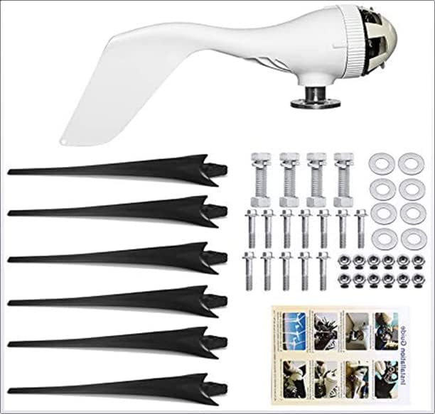 5000 W 12 V -220 V Wind Turbine with Nylon Fibre Wind Turbine Generator Home Powerful Windmill Energy Turbine