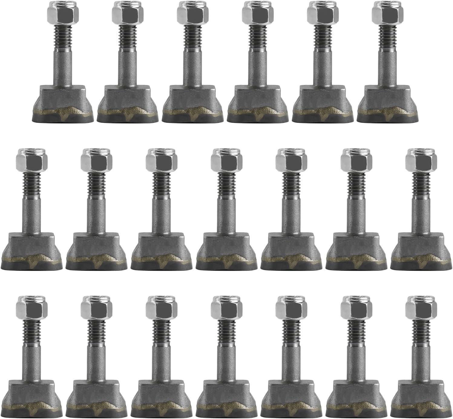 Aftermarket 20Pack Stump Grinder Teeth Compatible with Vermeer Yellow Jacket Stump Grinder Teeth