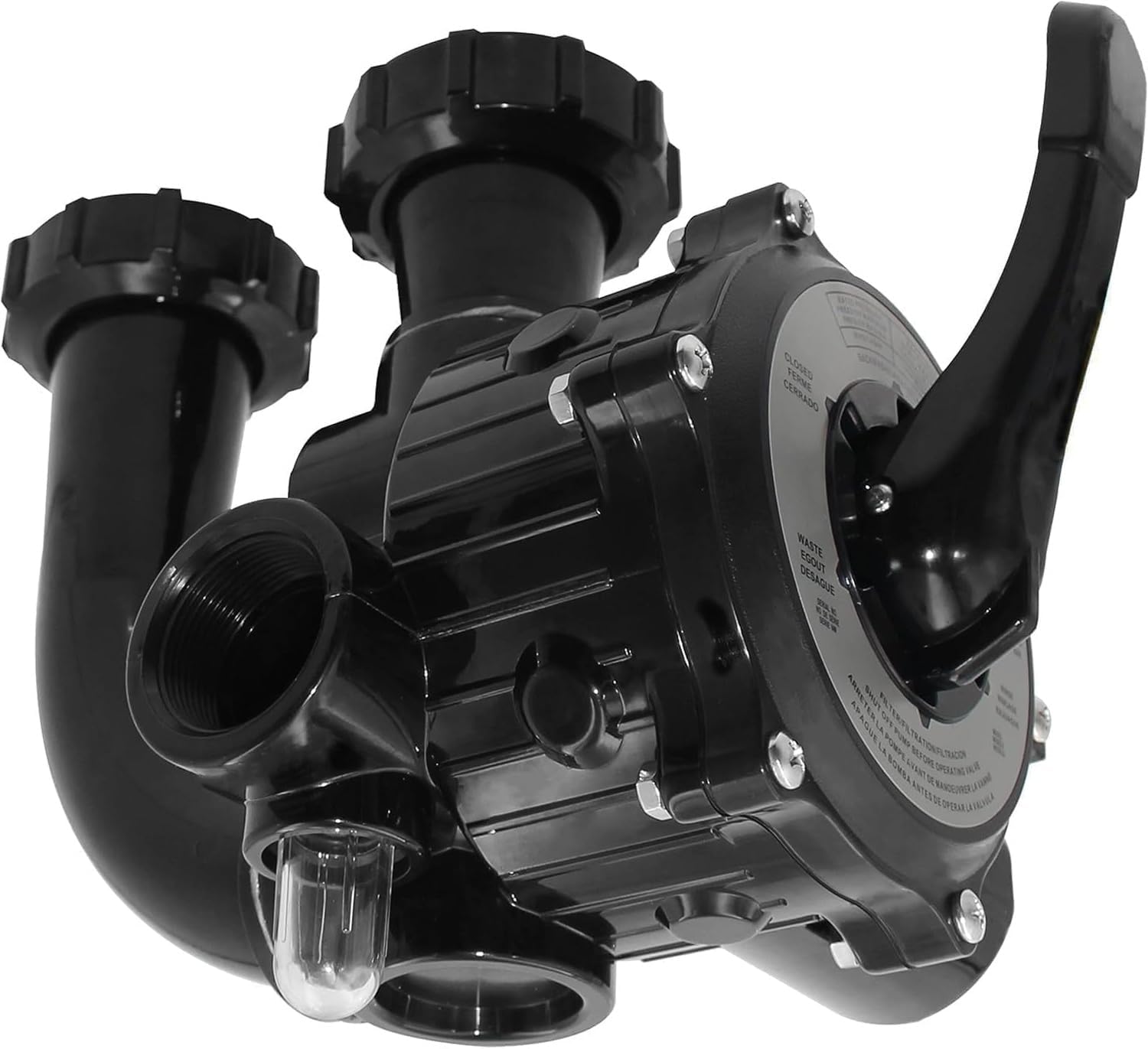 89409002 Pro-Series Backwash Valve Coupling Fit for Hayward DE Filters Pro-Series, Multiport Backwash Valve Coupling with 1-1/2-inch NPT Ports SP0710XR50