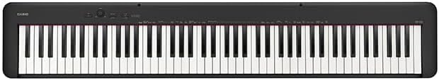 Casio CDP-S160 88-Key Compact Digital Piano - Black Bundle with Adjustable Stand, Bench, Instructional Book, Online Lessons, Instructional DVD, and Austin Bazaar Polishing Cloth