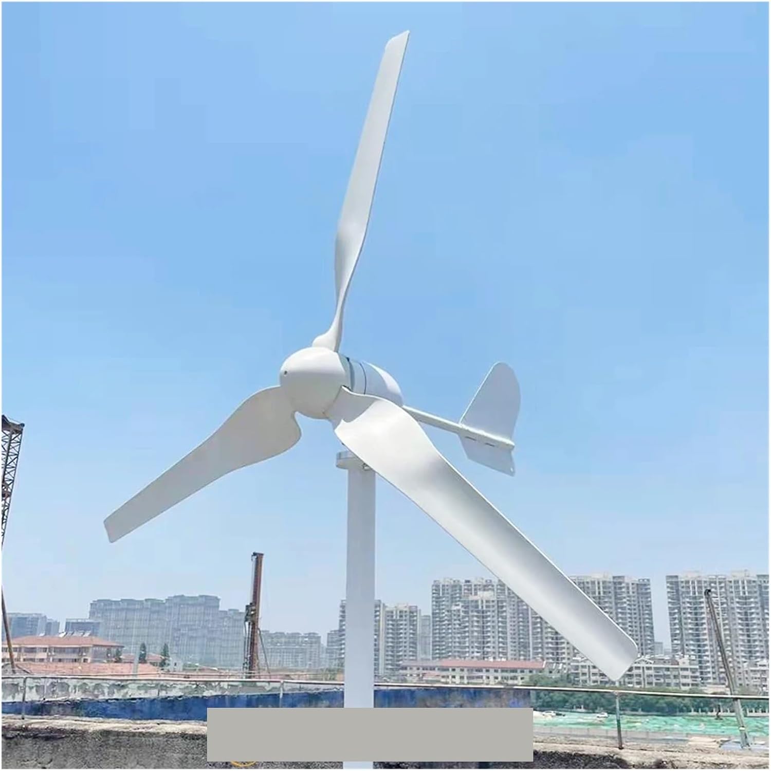 Wind Turbine Generator Kit, 20KW 12V 24V 48V AC Free Energy Wind Turbine nerator for Home Farm Windmill Electric nerator for Hybrid Solar Wind System(12V_20KW)