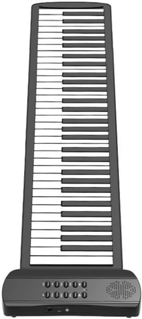 BESTonZON Roll-up Piano Portable Keyboard for Beginners Lightweight Design Built Speaker for Music Learning and Fun