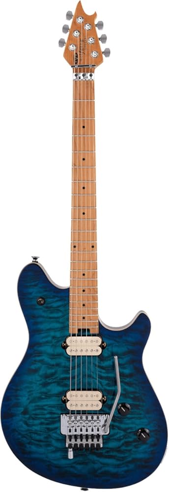 EVH Wolfgang Special QM Electric Guitar - Chlorine Burst with Baked Maple Fingerboard