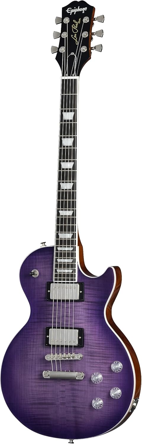 Epiphone Les Paul Modern Figured, Purple Burst with Gigbag