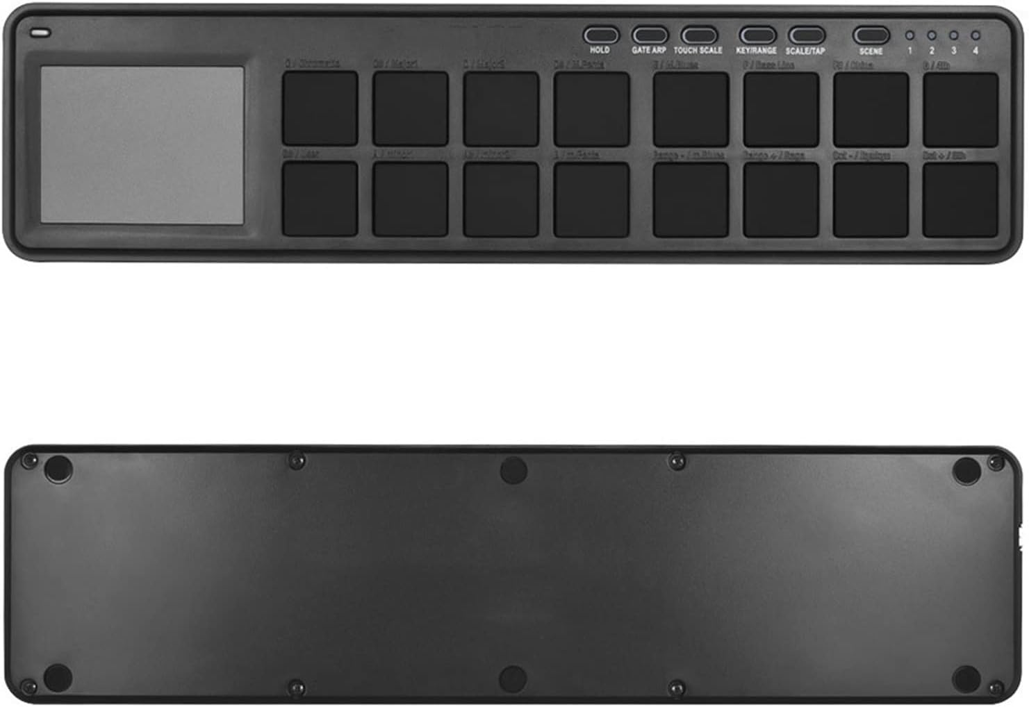 Keyboard Piano Slim-Line Portable USB MIDI Pad Controller 16 Tripper Pads with USB MIDI Controller MIDI Keyboard Parts