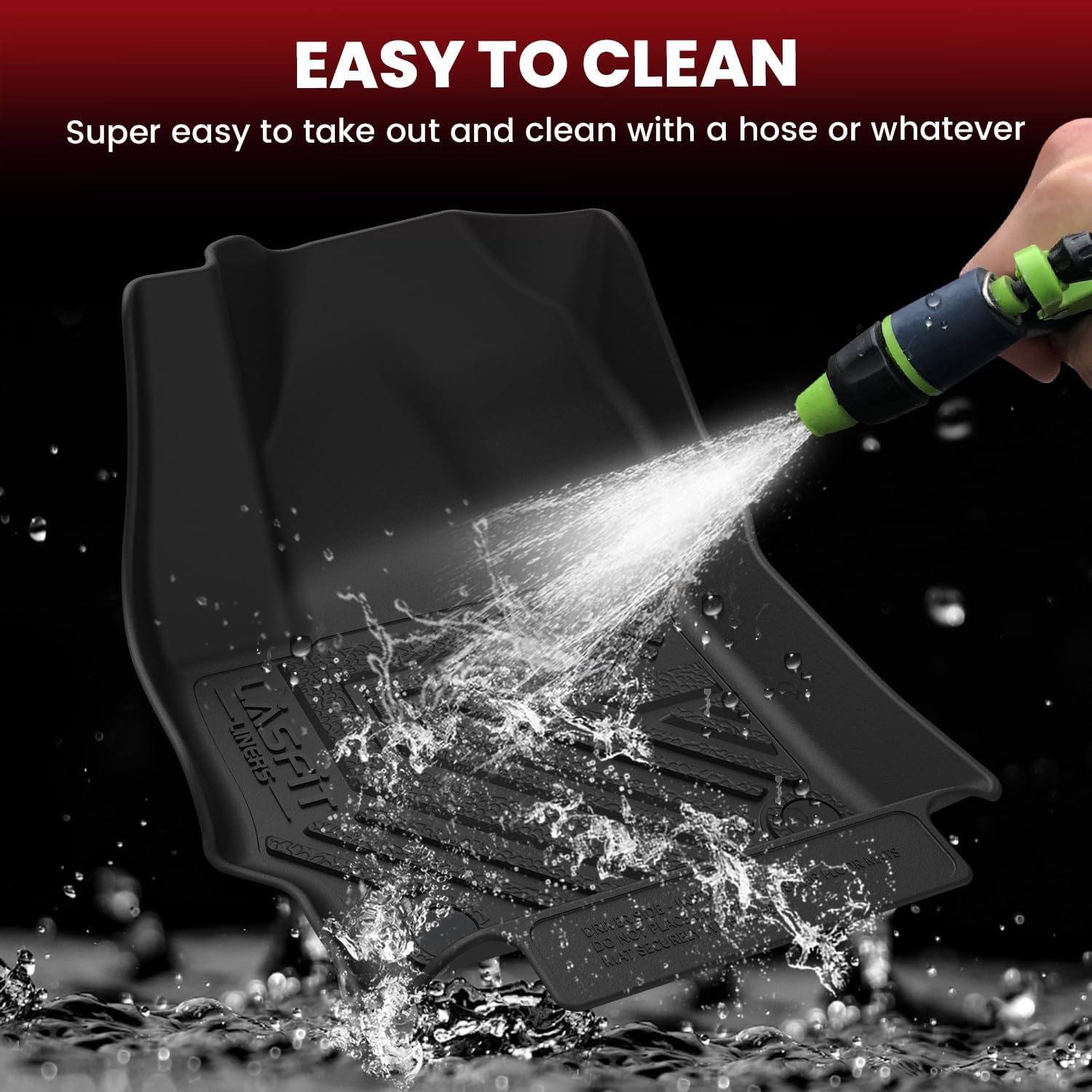 LASFIT Floor & Backseat & Cargo Mats for Toyota Corolla Cross Gas AWD 2022-2026, TPE All Weather Protection Custom Fit 1st & 2nd Row Floor Liners Trunk Mats for Corolla Cross Accessories, Black