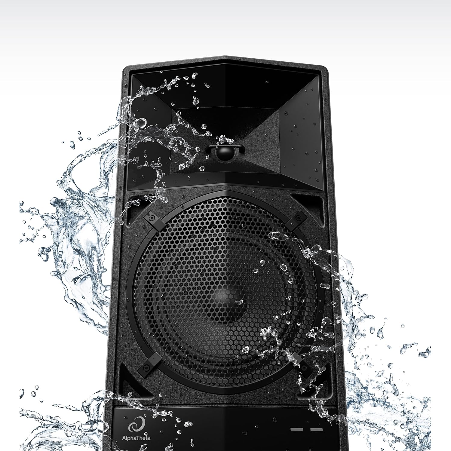 AlphaTheta Wave-Eight 8-Inch Bluetooth DJ Speaker with SonicLink