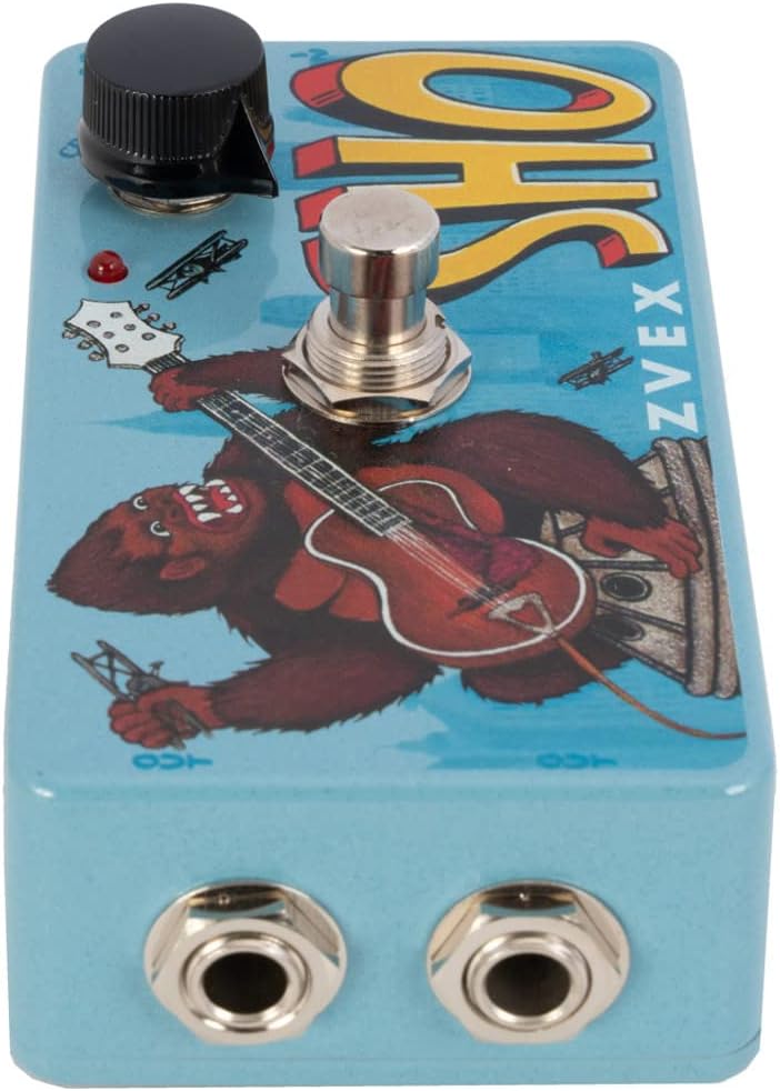 ZVEX Effects Super Hard On Vexter VSHO Booster Guitar Effects Pedal Bundle w/ 2X Dual Right Angle 6