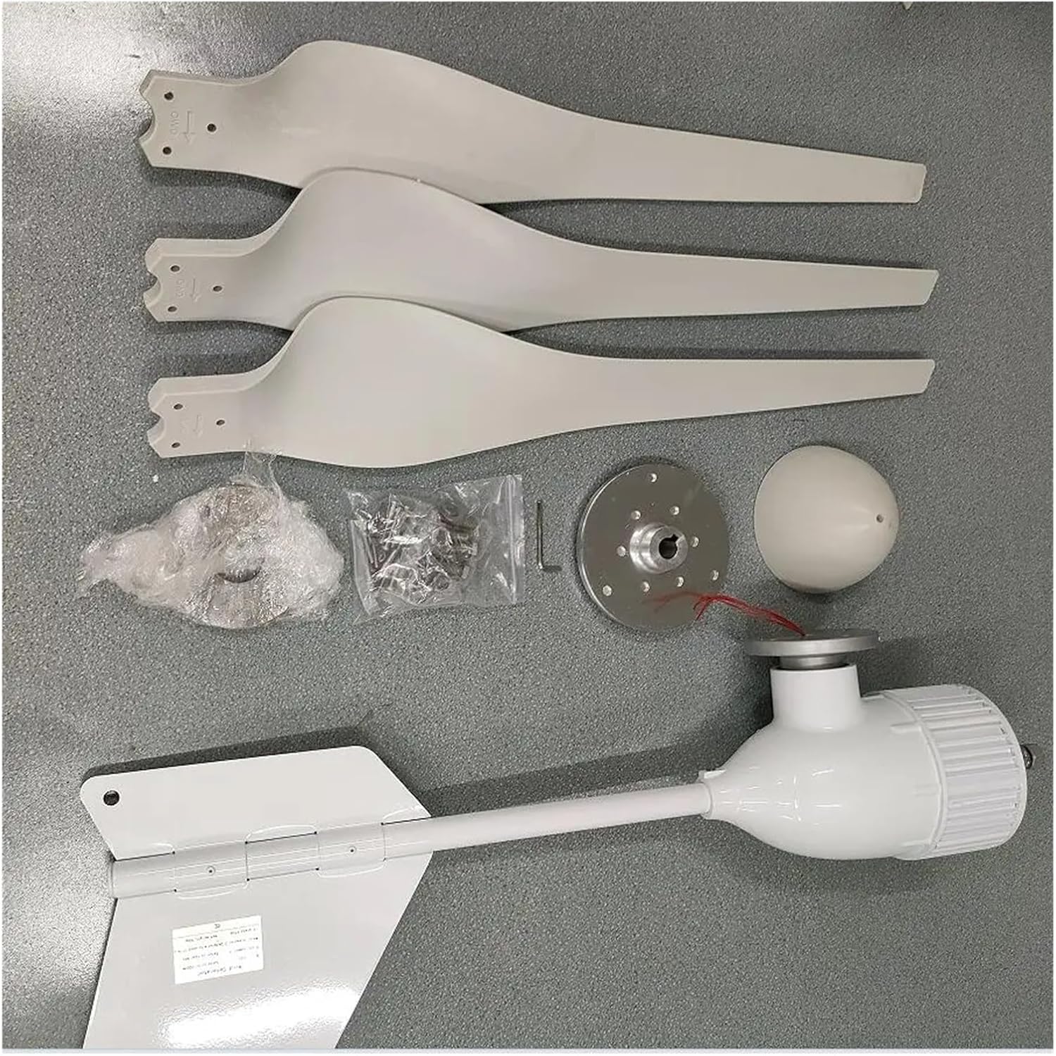 Wind Turbines, 1500w 24V 48V Wind Turbine Power Generator Gasoline Portable Generator for Home RV, Home, Windmill Generator(48V)