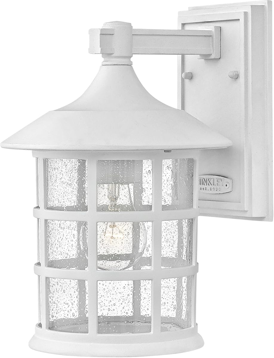 Hinkley 1804CW-LED One Light Outdoor Wall Mount 1804CW-LED-Freeport, Medium, Classic White LED