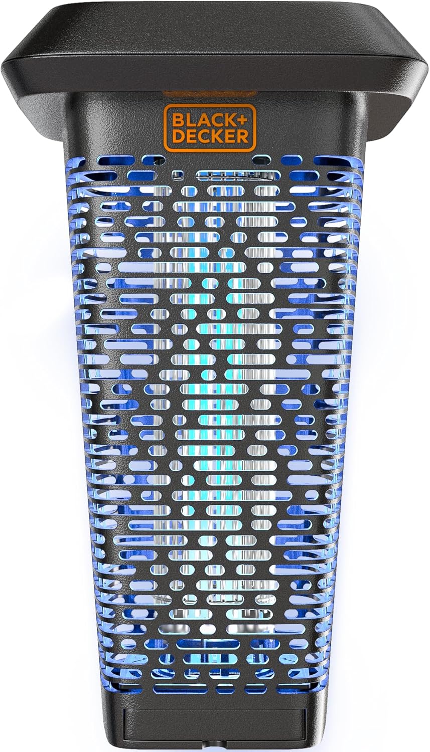 Bug Zapper & Fly Trap-Mosquito Repellent- Gnat Killer Outdoor & Indoor Electric UV Bug Catcher for Insects- 2 Acre Coverage for Home, Deck, Garden, Patio Commercial Strength