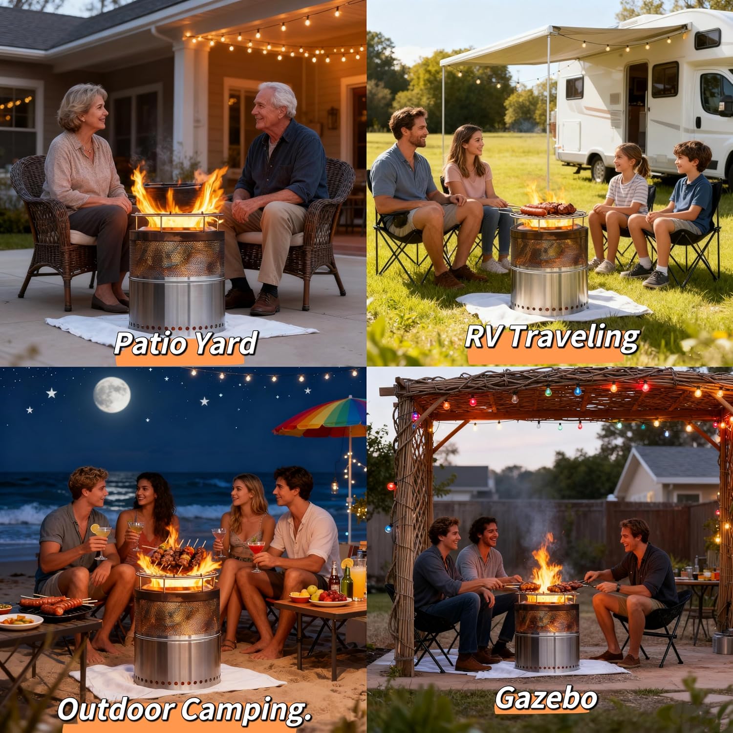 Smokeless Fire Pit, 14