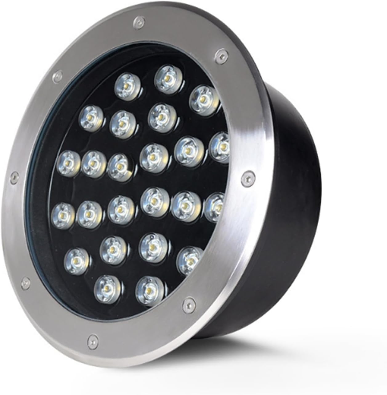 LED Landscape Lights Outdoor Ground Light AC85-110V IP66 Waterproof Recessed Underground Light for Park Bridge Garden Path Walkway Buried Lights