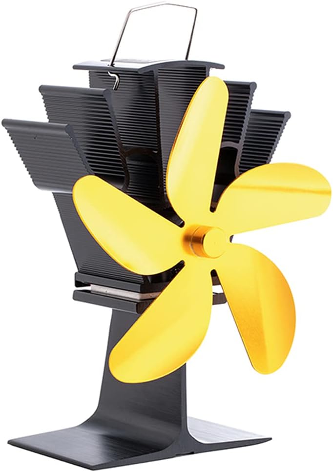 Quiet Heat Powered Stove On Chimney For Wood Log For On Chimney For Wood Log