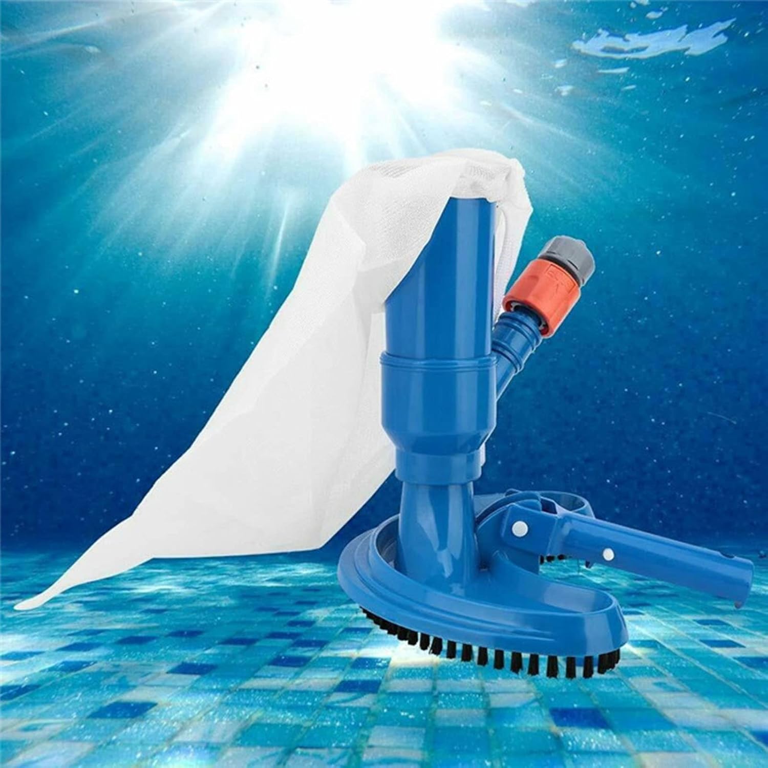 Swimming Pool Cleaning Tool Swimming Pool Vacuum Cleaner Swimming Brush Pool Spa Jet Vacuum Brush Pool Cleaning Tool Underwater Cleaner