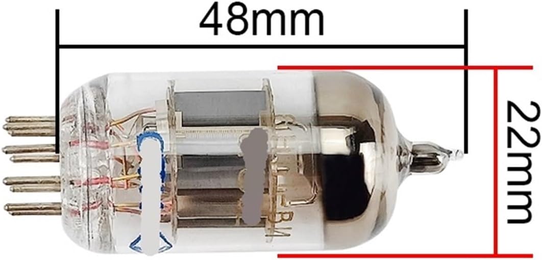 2 pcs 6H1N-BN vacuum tubes for replacing 6N1 ECC85 6AQ8 tube amplifier tubes
