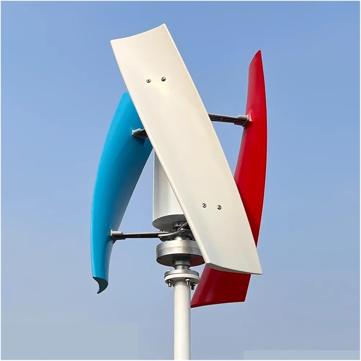 20kw 20000w Vertical Wind Turbine Generator 12V 24V Magnetic Strong Power AC Inverter Output for Home Industrial Energy(48V_20000W)