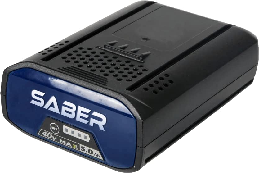 SABER 40-Volt 5.0Ah Battery Replacement for Kobalt 40V Outdoor Power Tools (5.0Ah)