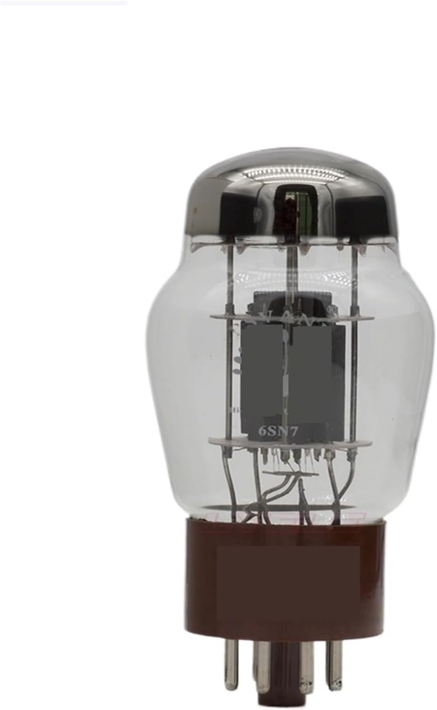 Vacuum Tube Rectifier Tube HiFi 6SN7 6SN7C Replace 6N8P 6H8C CV181 6SN7GT Matching Pair for Vacuum Tube Amplifier HiFi Amplifier Audio(6SN7,1PCS)