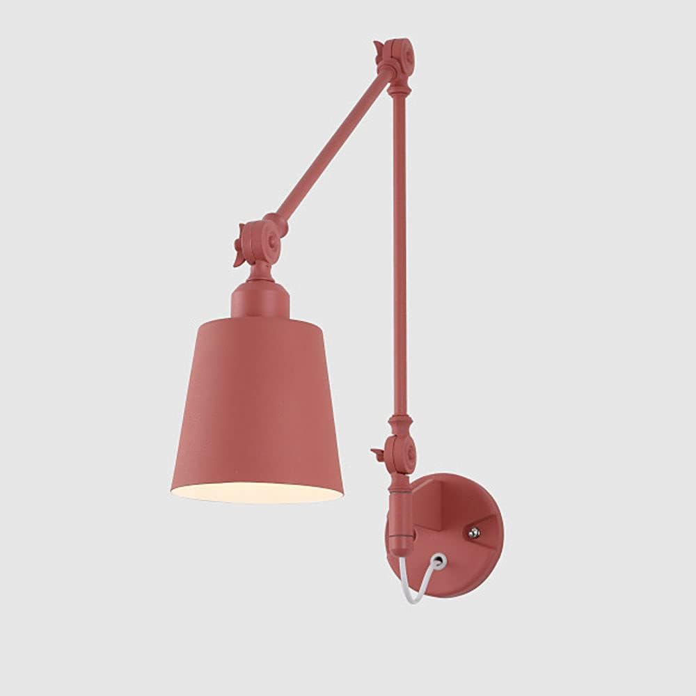 Swing Arm Wall Lamp Adjustable Hardwired Wall Sconce Lighting Folding Telescopic Wall Lamp Beautiful Wall Light