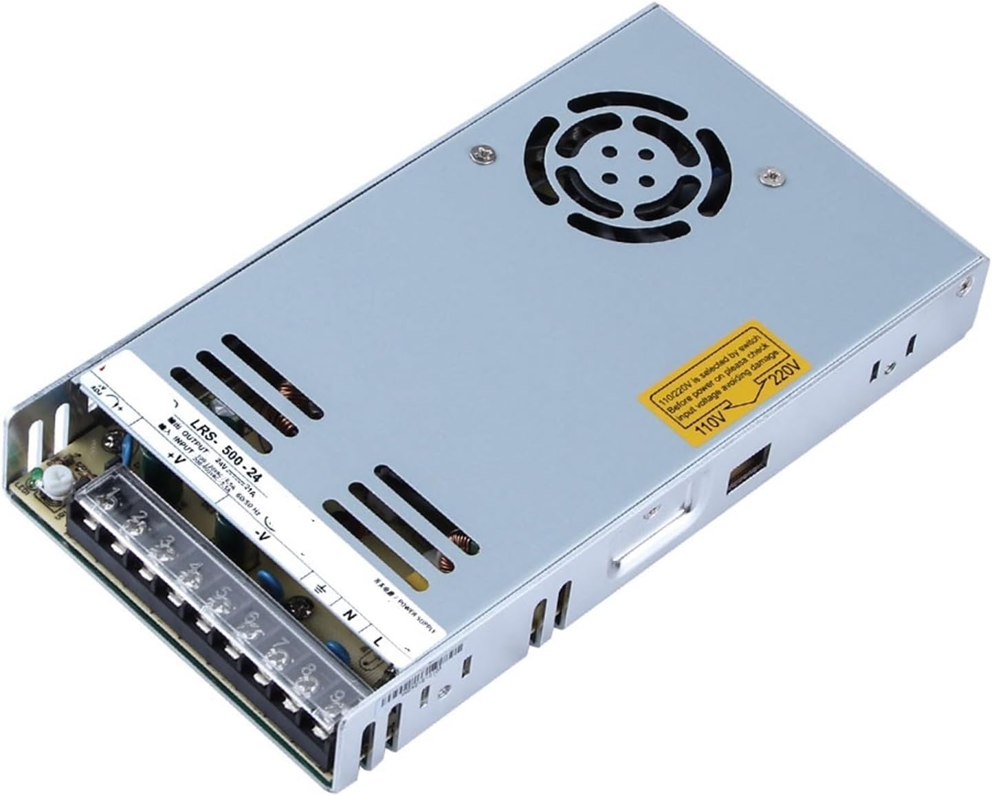 Lrs-500-24 500W 24V 20.8A Drum Washing Machine Switching Dc to 220Vdc Power Supply 1Pcs