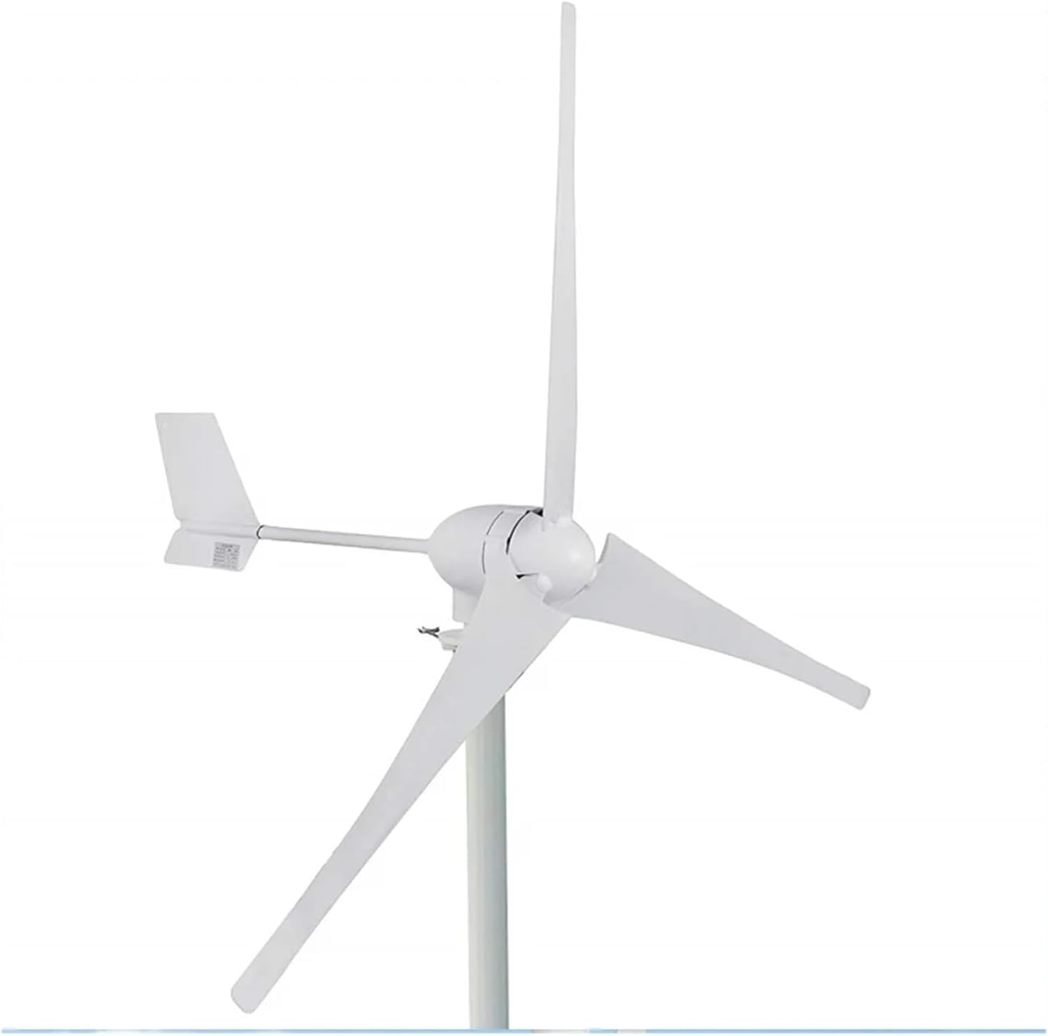 Wind Turbine Generator Kit, 1200W 12V 24V Wind Turbines Generator Lantern Vertical Axis 3 Blades Motor Kit for Home Hybrid Streetlight Use Electromagnetic for Hybrid Solar Wind System(24V)