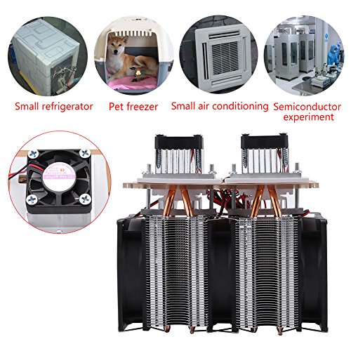 Thermoelectric Peltier Cooling Fan System with Dehumidification Function for Small Refrigerator & Air Conditioning