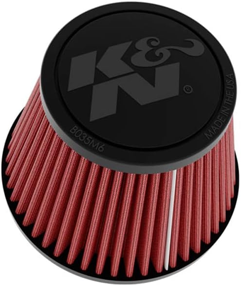 K&N High-Flow Original Lifetime Universal Clamp-On Air Filter: Performance, Premium, Washable: Flange Diameter: 3.5 In, Filter Height: 3.688 In, Flange Length: 1.375 In, Type: Round Straight, RU-9920