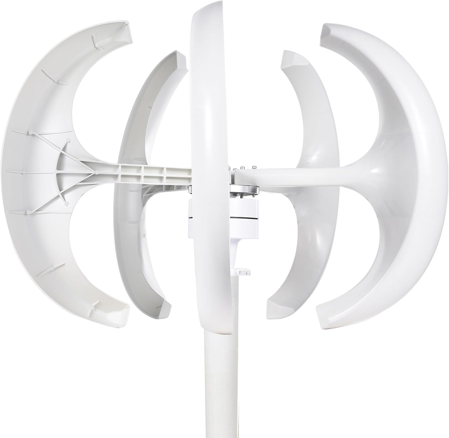 Wind Turbine Generator - Small Residential Wind Turbine 24V,Windmill Household with Flange Plate, Controller, Automatic Angle Adjustment
