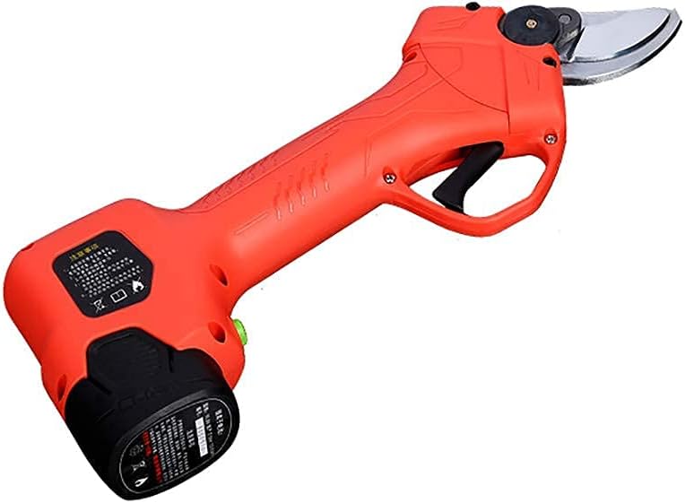 Cordless Electric Pruning Scissors Shears Rechargeable Garden Pruner Secateur Branch Cutter Tool 2 Battery