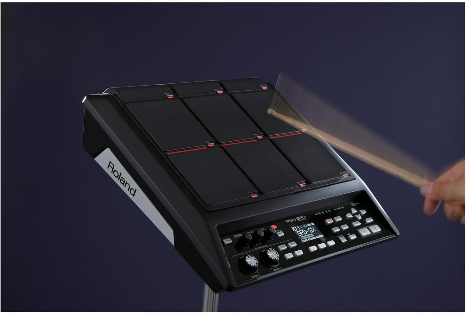 Roland Percussion Sampling Pad with 4GB Internal Memory, Black (SPD-SX)